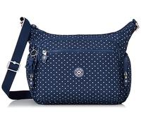 Kipling Damen Gabbie Umh ngetaschen, Soft Dot Blue, Einheitsgröße EU