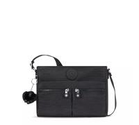 Kipling Damen New Angie Crossbody Bag Umhängetasche, Black Noir