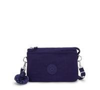 Kipling Damen Riri Prt Crossbody Bag, Moonlit Blue, Medium, Casual