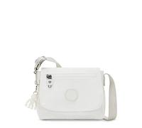 Kipling Damen Sabian Mini Crossbody Leichte Alltag Geldbörse Nylon Umhängetasche, Neuer Alabaster, 7.75''L x 5.75''H x 3.25''D