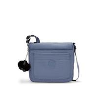 Kipling Damen Sebastian Crossbody Super Leicht Langlebig Messenger Schultertasche, Blue Lover, 8.75''L x 9''H x 1''D