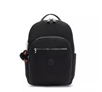 Kipling Damen Seoul Extra Groß 17 Zoll Laptop Rucksack Langlebig Geräumig mit Gepolsterten Schultergurten Schultasche, True Black2, 13.5" L x 18.25" H x 7.75" D