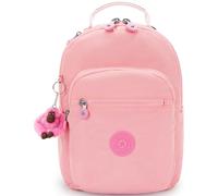 Kipling Damen Seoul Small Bts Tablet Rucksack, Strapazierfähige, gepolsterte Schultergurte mit Tablet-Hülle, Coral Sea, 10''L x 13.75''H x 6.25''D, Kipling Damen Seoul S Bts Rucksack