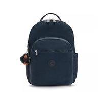 Kipling Damen Seoul XL Laptop-Rucksack, True Blue Tonal 2, 13.5" L x 18.25" H x 7.75" D