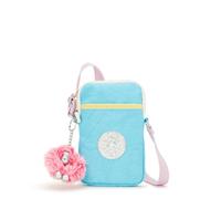 Kipling Damen Tally Minibag Leichte Crossbody Mini Nylon Handytasche, Blue Sea Mix, 4.25''L x 6.75''H x 0.75''D