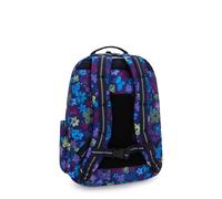 Kipling Seoul College Extra Schulrucksack - 15" Laptopfach - dark flower stamp