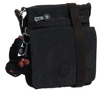 Kipling Eldorado Damen Minibag Leichte Crossbody Nylon Reisetasche, Schwarz, Small