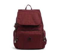 Kipling Elevated City Zip S Rucksack dunkelrot, Kunstfaser, Damen, 12L