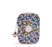 Kipling Etui für 100 Stifte, Butterfly Day, 8.25''L x 6''H x 2''D, Kipling Bedrucktes Etui für Damen mit 100 Stiften