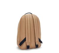 Kipling Extragroßer Rucksack mit Laptopfach Beige/Braun 56% Recycled Polyamide, 44% Polyamide