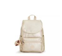 Kipling Ezra Small Metallic Rucksack, Starry Gold Metallic, Einheitsgröße