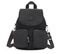 Kipling FIREFLY UP Kleiner Rucksack (umwandelbar in Schultertasche), Black Noir (Schwarz)