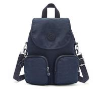 Kipling Kleiner Rucksack FIREFLY UP – umwandelbar in Schultertasche – Blue Bleu 2 (Blau)