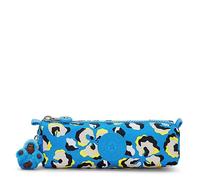 Kipling Freedom Beutel/Koffer, 22x6.5x6.5, Leopard Floral (BLAU)
