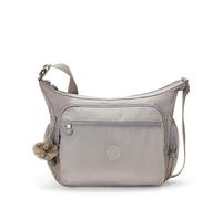 Kipling GABBIE M, Mittelgroße Umhängetasche, Grey Gris (grau), Schultertasche mit Reißverschluss