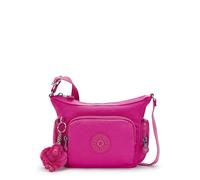 Kipling Gabbie Mini Printed Crossbody Bag, Leuchtendes Fuchsia, Einheitsgröße