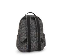 Kipling Großer Rucksack Mit Laptop Schutz Geo Feather 100% Recycled Polyester