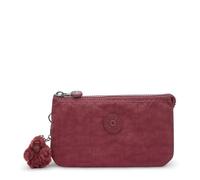 Kipling Große Creativity Clutch für Damen, Mehrzweck-Kosmetiktasche, Leichter Reise-Organizer, Lounge Wine, 1.5''L x 4.25''H x 7.25''D, Kipling Creativity L Kosmetiktasche für Damen
