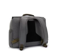 Kipling Große Schultasche mit verstellbaren gepolsterten Gurten Back/To/Grey 56% Recycled Polyamide, 44% Polyamide