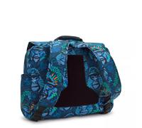 Kipling Große Schultasche mit verstellbaren gepolsterten Gurten Blau 100% Recycled Polyester