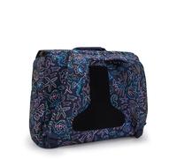Kipling Große Schultasche mit verstellbaren gepolsterten Gurten Blau/Grau/Lila 100% Recycled Polyester