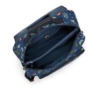 Kipling Große Schultasche mit verstellbaren gepolsterten Gurten Schwarz/Blau 100% Recycled Polyester