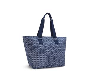 Kipling Große Tote-Bag mit abnehmbarer Pouch Blau 100% Cotton