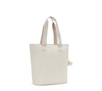 Kipling Große Tragetasche mit Laptopfach Beige 56% Recycled Polyamide, 44% Polyamide