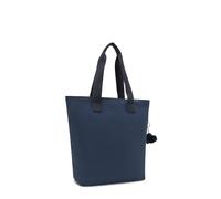 Kipling Große Tragetasche Mit Laptopfach Blau 100% Polyamide