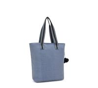 Kipling Große Tragetasche mit Laptopfach Blau/Grau 56% Recycled Polyamide, 44% Polyamide