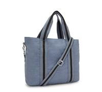 Kipling Große Tragetasche Mit Tragegriff Und Abnehmbarem Schulterriemen Blue Stone 56% Recycled Polyamide, 44% Polyamide