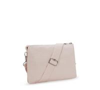 Kipling Große Umhängetasche mit verstellbarem, abnehmbaren Träger Rosa/Weiß 100% Polyester