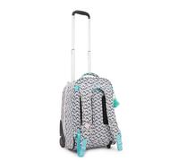 Kipling Großer Kinder-Rucksack mit Rollen und Laptopfach Geo/Shell 100% Recycled Polyester
