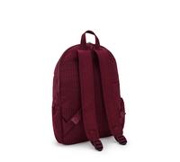 Kipling Großer Rucksack Mit Gepolstertem Laptopfach Maroon Tile Jacquard 100% Polyester