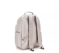 Kipling Großer Rucksack Mit Laptopfach Silber- 100% Polyamide