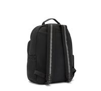 Kipling Großer Rucksack mit Laptopschutz Schwarz 100% Polyamide