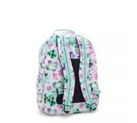 Kipling Großer Rucksack Mit Separatem Laptop-fach Aqua Blossom 100% Recycled Polyester