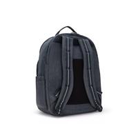 Kipling Großer Rucksack mit separatem Laptop-Fach Blau 100% Polyester