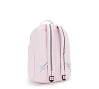 Kipling Großer Rucksack mit separatem Laptop-Fach Blau/Grau/Rosa 100% Polyamide
