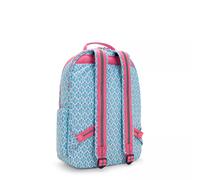 Kipling Großer Rucksack mit separatem Laptop-Fach Grau 100% Recycled Polyester