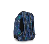 Kipling Großer Rucksack mit sicherem Laptopfach Blau 100% Recycled Polyester