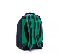Kipling Großer Rucksack Mit Sicherem Laptopfach Blue Green Block 100% Polyamide