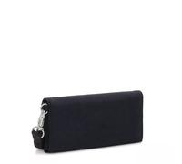 Kipling Großes Portemonnaie Mit Handschlaufe Blau 100% Polyamide