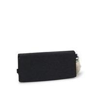 Kipling Großes Portemonnaie mit Handschlaufe Schwarz/Braun/Grau 60% Polyamide, 40% Recycled Polyamide