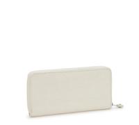 Kipling Großes Portemonnaie mit Kartenfächern Beige 56% Recycled Polyamide, 44% Polyamide