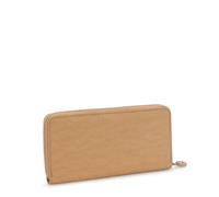 Kipling Großes Portemonnaie mit Kartenfächern Beige 56% Recycled Polyamide, 44% Polyamide