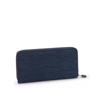 Kipling Großes Portemonnaie Mit Kartenfächern Blau 100% Polyamide