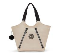 Kipling Mittelgroße Tasche Mit Reißverschluss Back To Beige Heritage 56% Recycled Polyamide, 44% Polyamide
