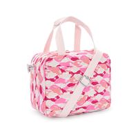 Kipling Isolierte, Mittelgroße Lunchbag, Auf Trolley Aufzustecken Pink Palm 100% Recycled Polyester