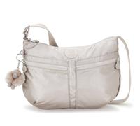 Kipling IZELLAH Mittelgroße Umhängetasche, Metallic Glow (Silber)